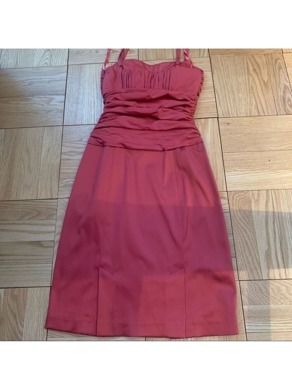 𝅺max & Cleo burnt orange cocktail dress size 2